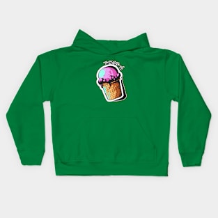 aisukurimu アイスクリーム ( ice cream tshirt) Kids Hoodie